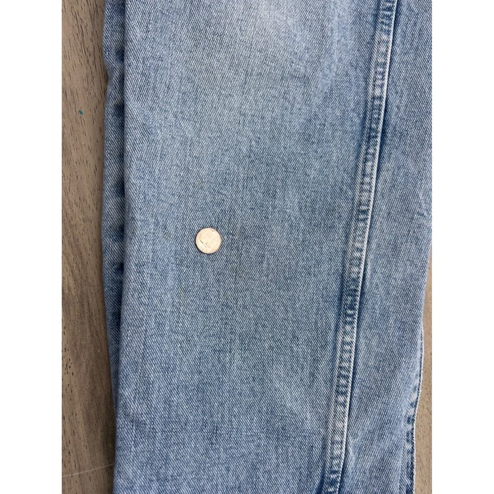 BDG Urban Outfitters High-Rise Baggy Jeans Light Wash Denim Size 25 100% Cotton